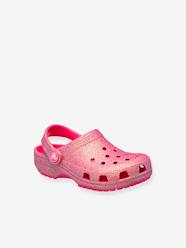 Shoes-Baby Footwear-Baby Girl Walking-Ballerinas & Mary Jane Shoes-Clogs for Babies, Classic Iridescent Glitter CROCS(TM) 

