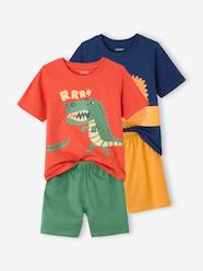 Boys-Pack of 2 Animals Pyjamas for Boys