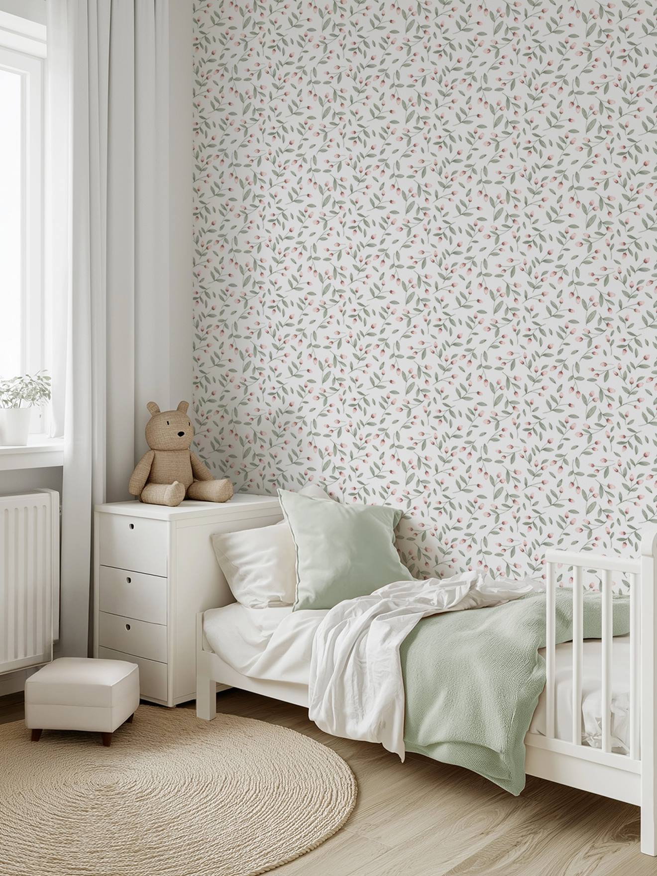 LILIPINSO Flower Buttons Wallpaper multicoloured