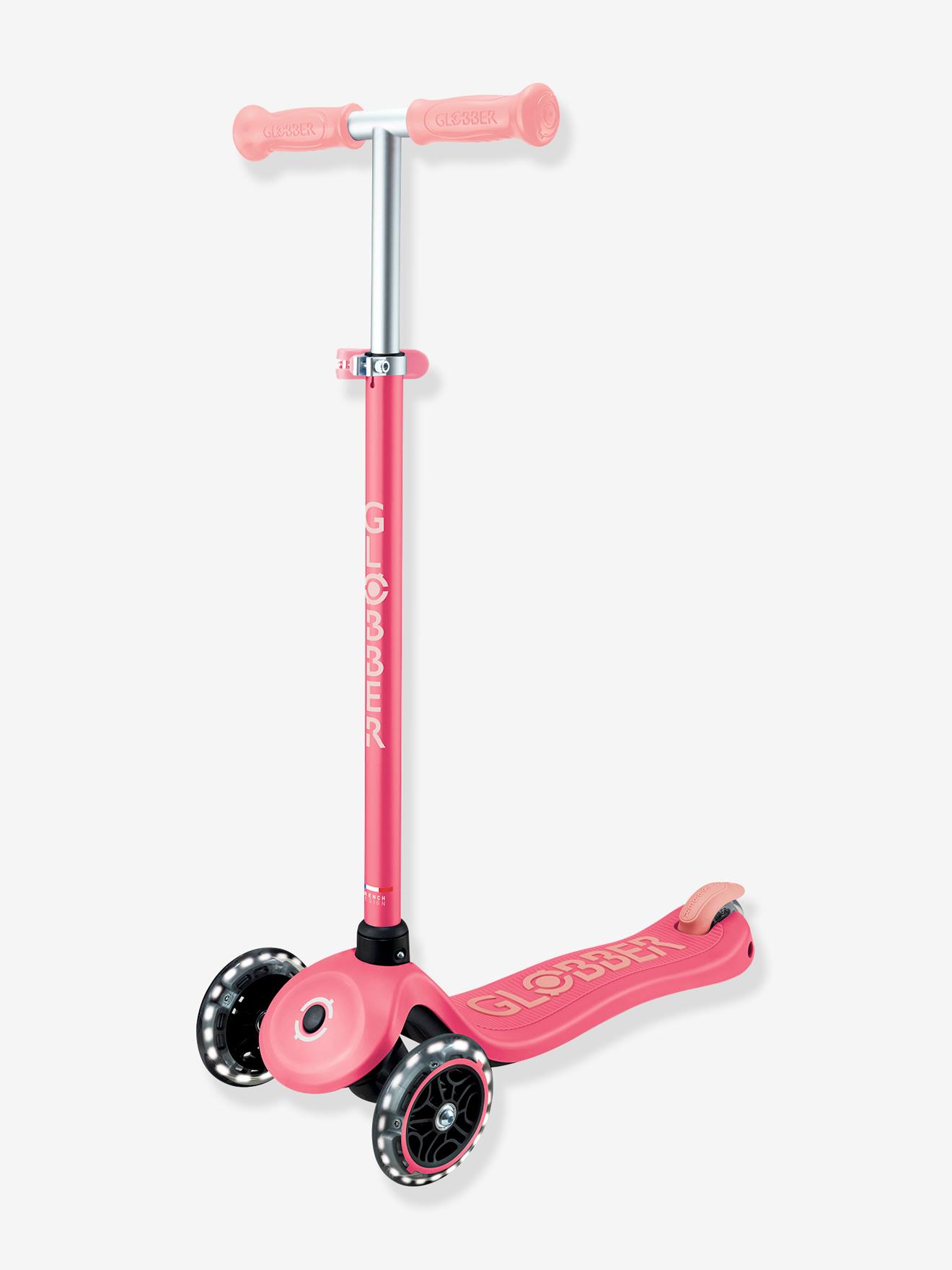 Primo Foldable Lights - Light-Up Foldable 3-Wheel Scooter - GLOBBER