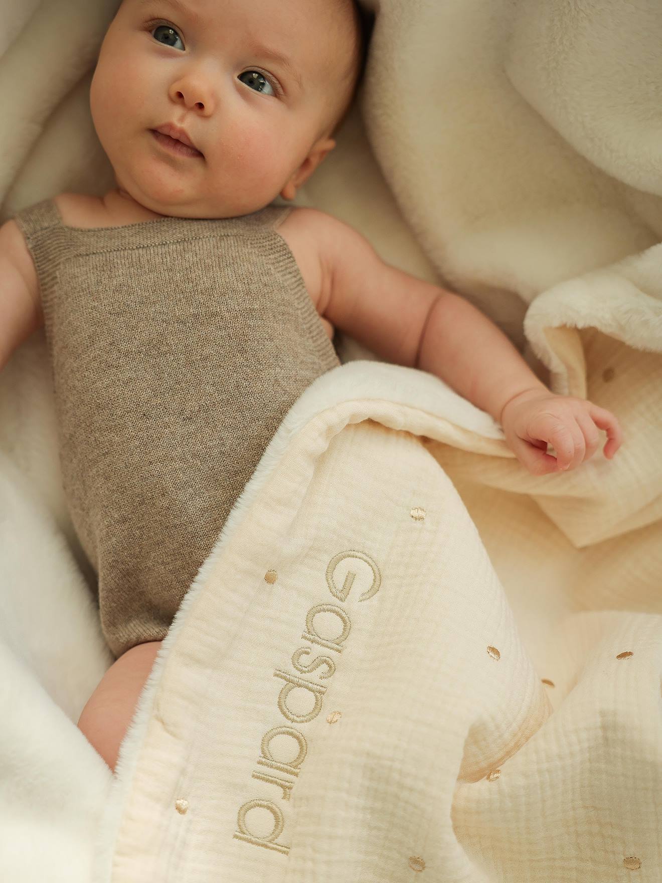Cotton Gauze Throw for Newborns
