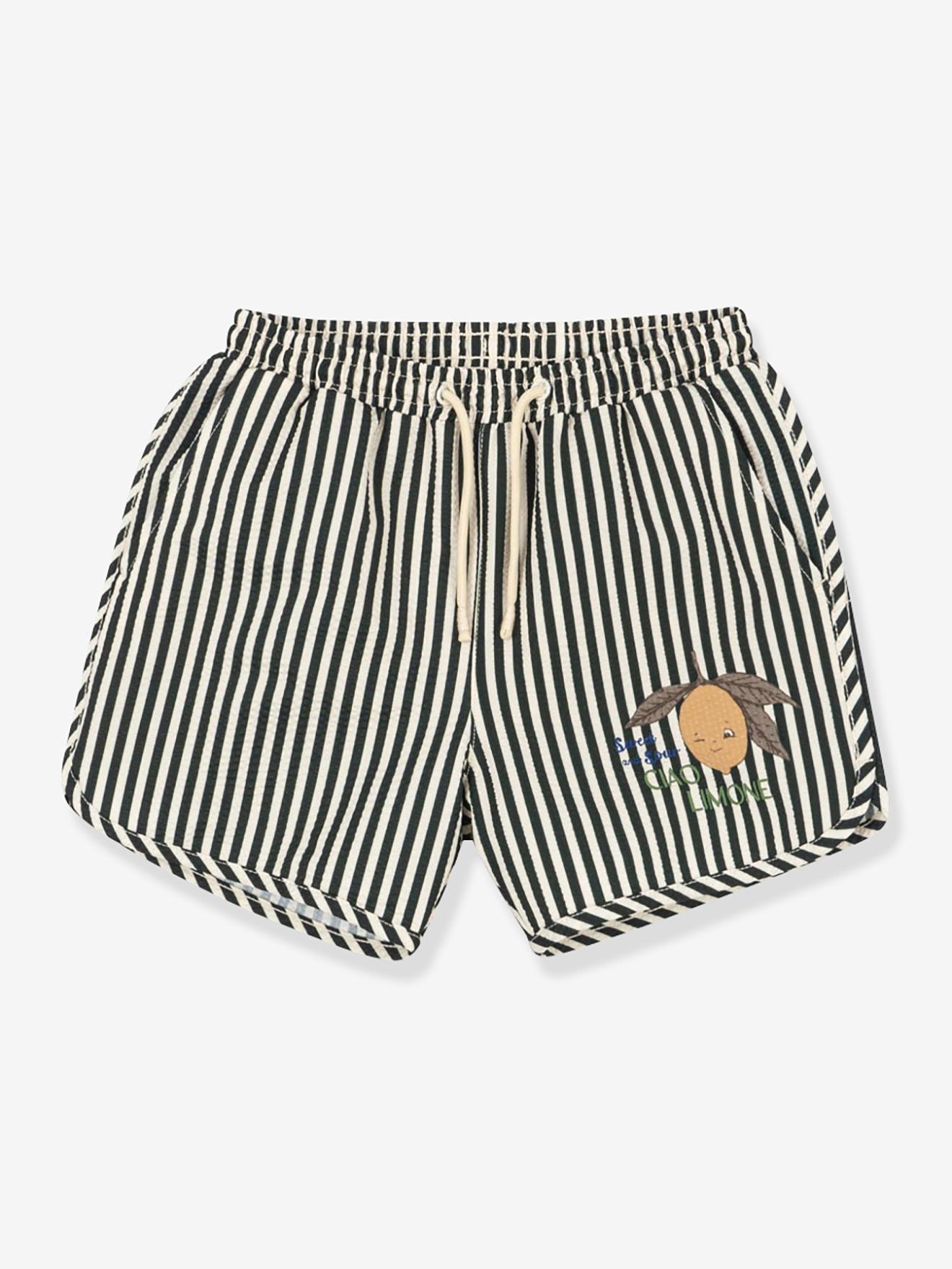 Striped Asnou Swim Shorts