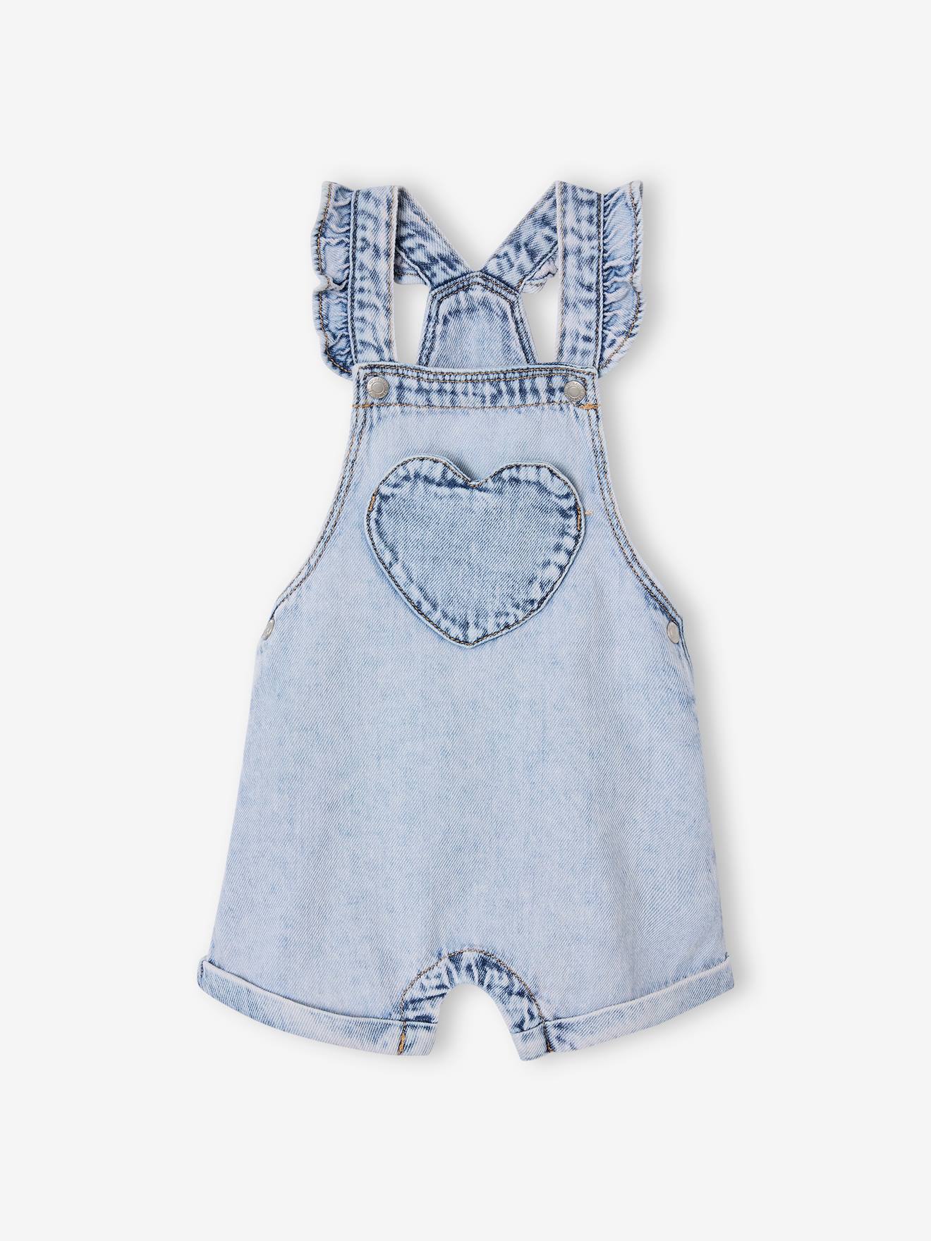 Light Denim Dungarees
