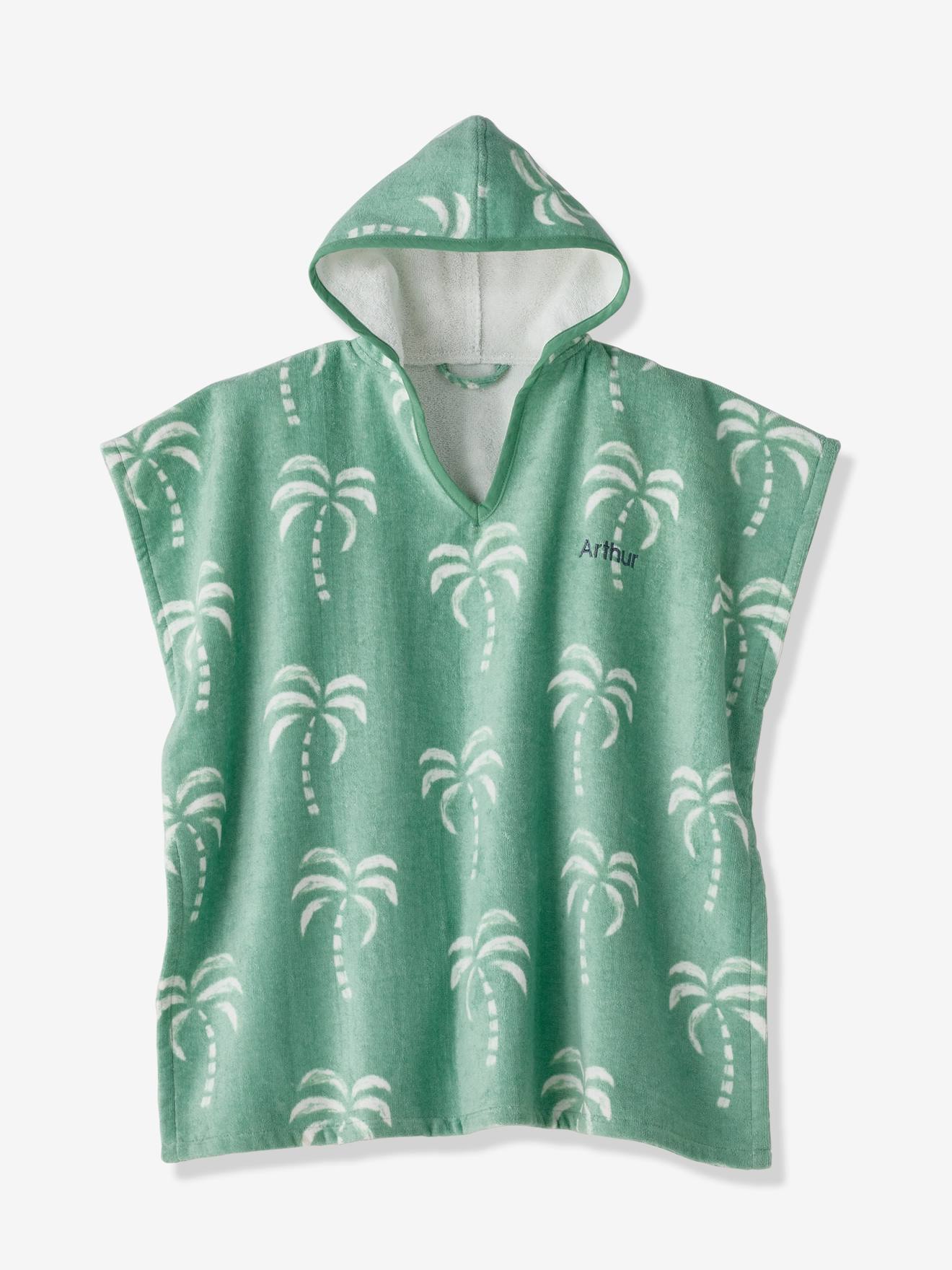 Bath Beach Poncho with Recycled Cotton