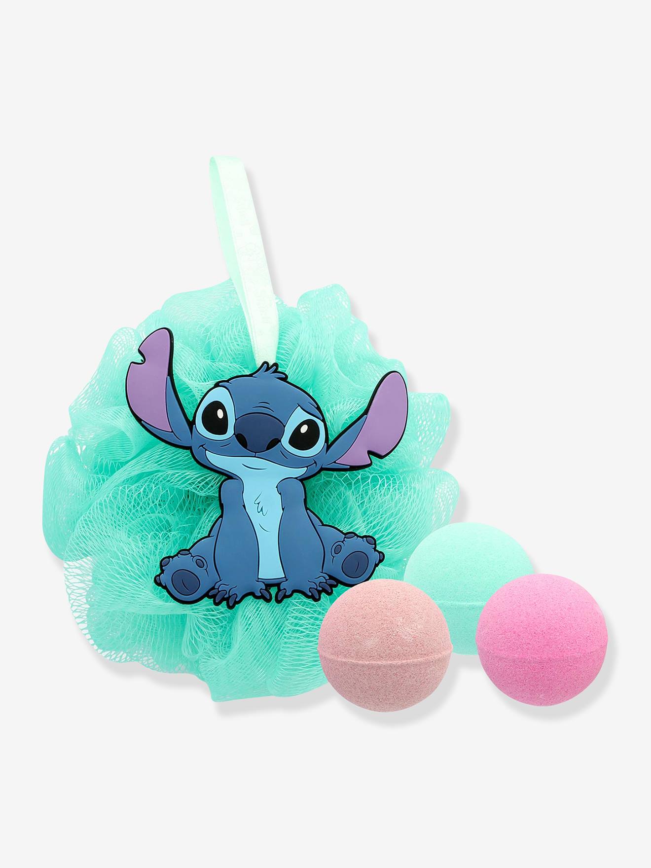Disney® LILO & STITCH Toiletry Set with Shower Puff & Bath Bombs mint