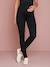 Long Maternity Leggings Black 