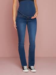 Maternity-Maternity Straight Jeans - Inside Leg 33"