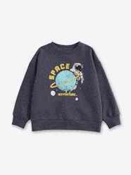 Boys-Reversible sequin boys' sweatshirt 