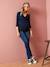 Maternity Straight Jeans - Inside Leg 33' Denim brut 
