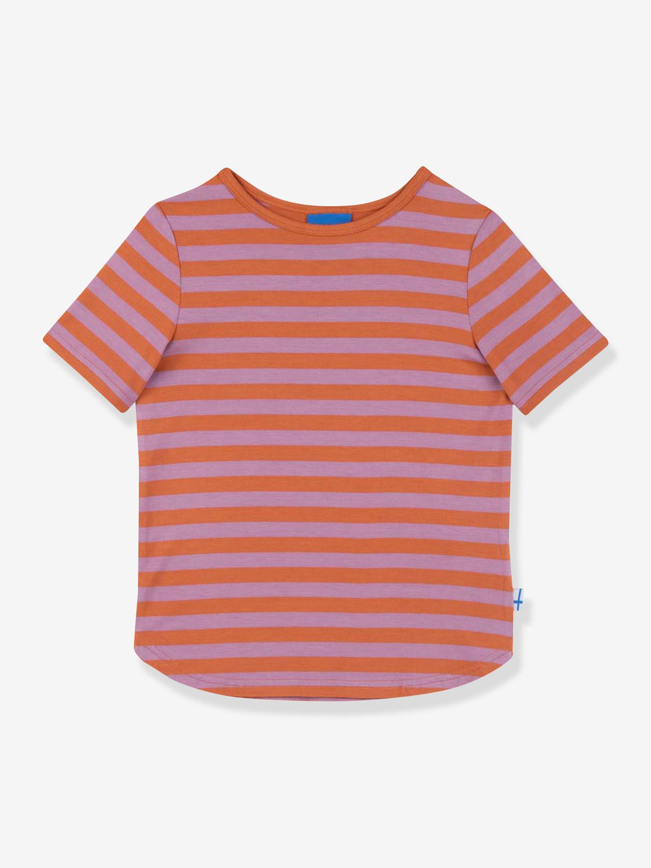 MAALARI Striped T-Shirt for Girls