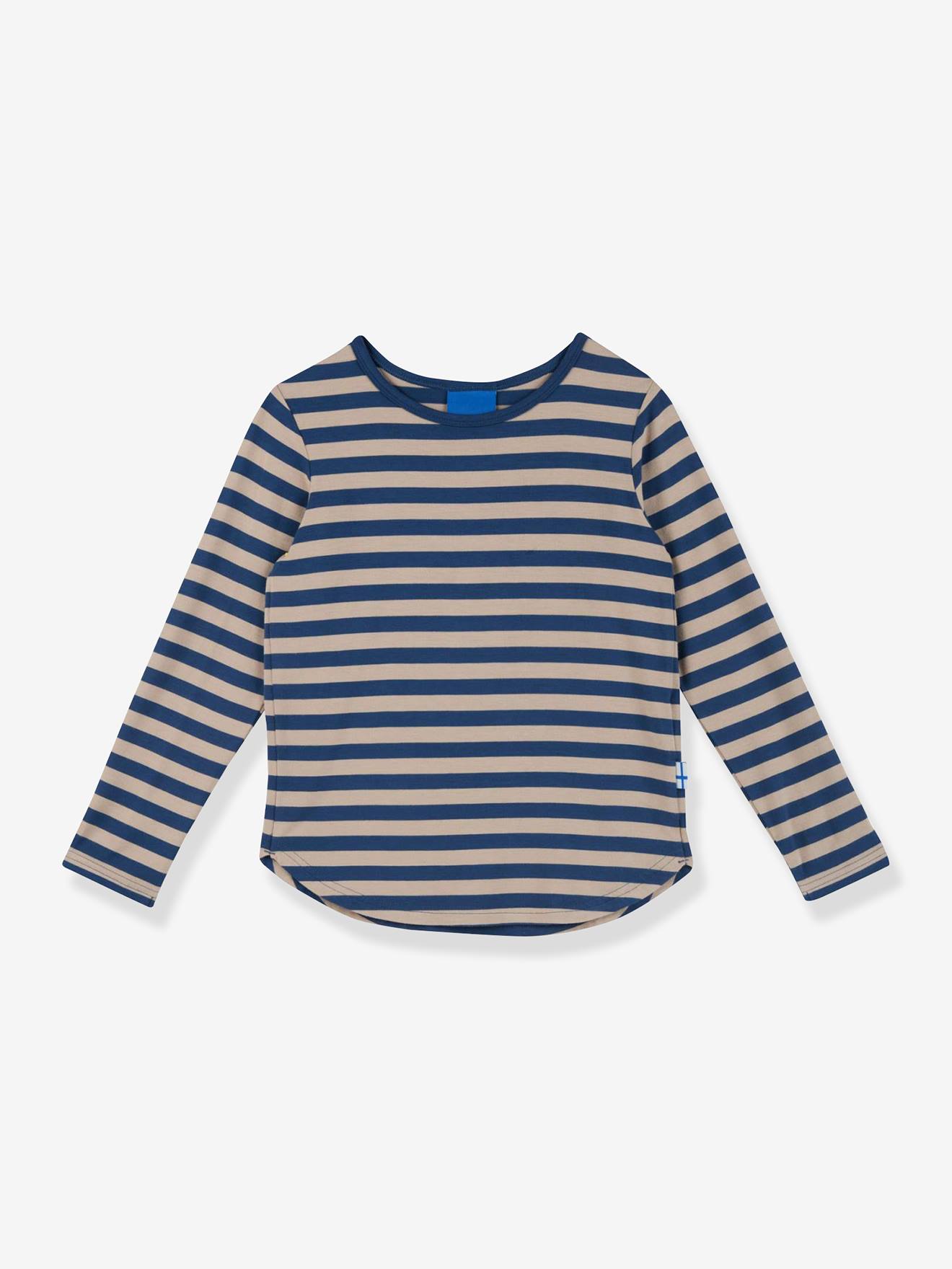 MERISILLI Striped Long Sleeve T-Shirt for Girls
