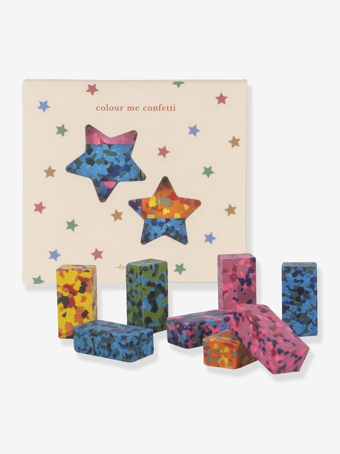 Box of 8 Confetti Crayons