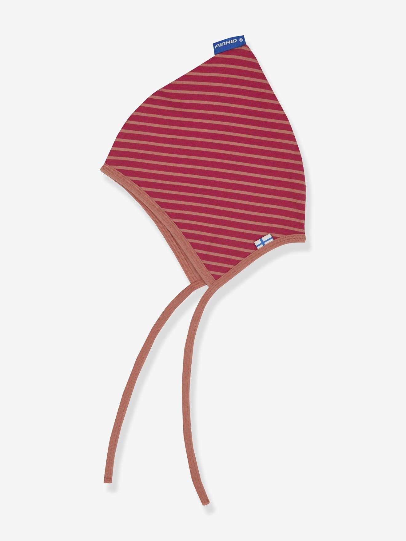 POIJU Pointed Beanie in Striped Jersey Knit