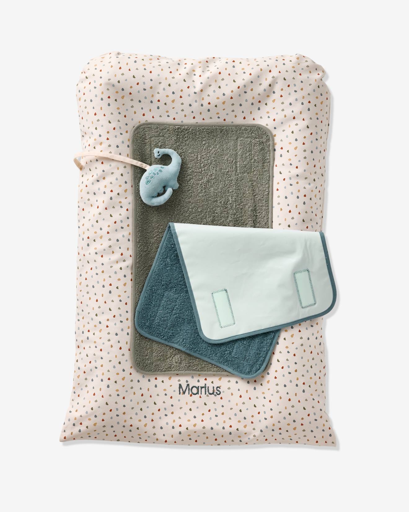Set of 1 Changing Mat + 2 Customisable Changing Pads