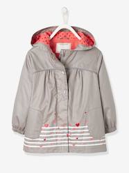 Girls-Coats & Jackets-Girls' Parka with Polar Fleece Lining