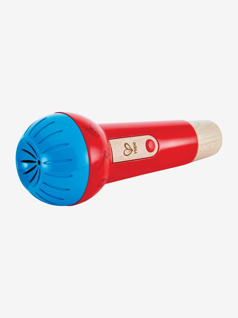 Mighty Echo Microphone, by HAPE red/multi, Toys Vertbaudet