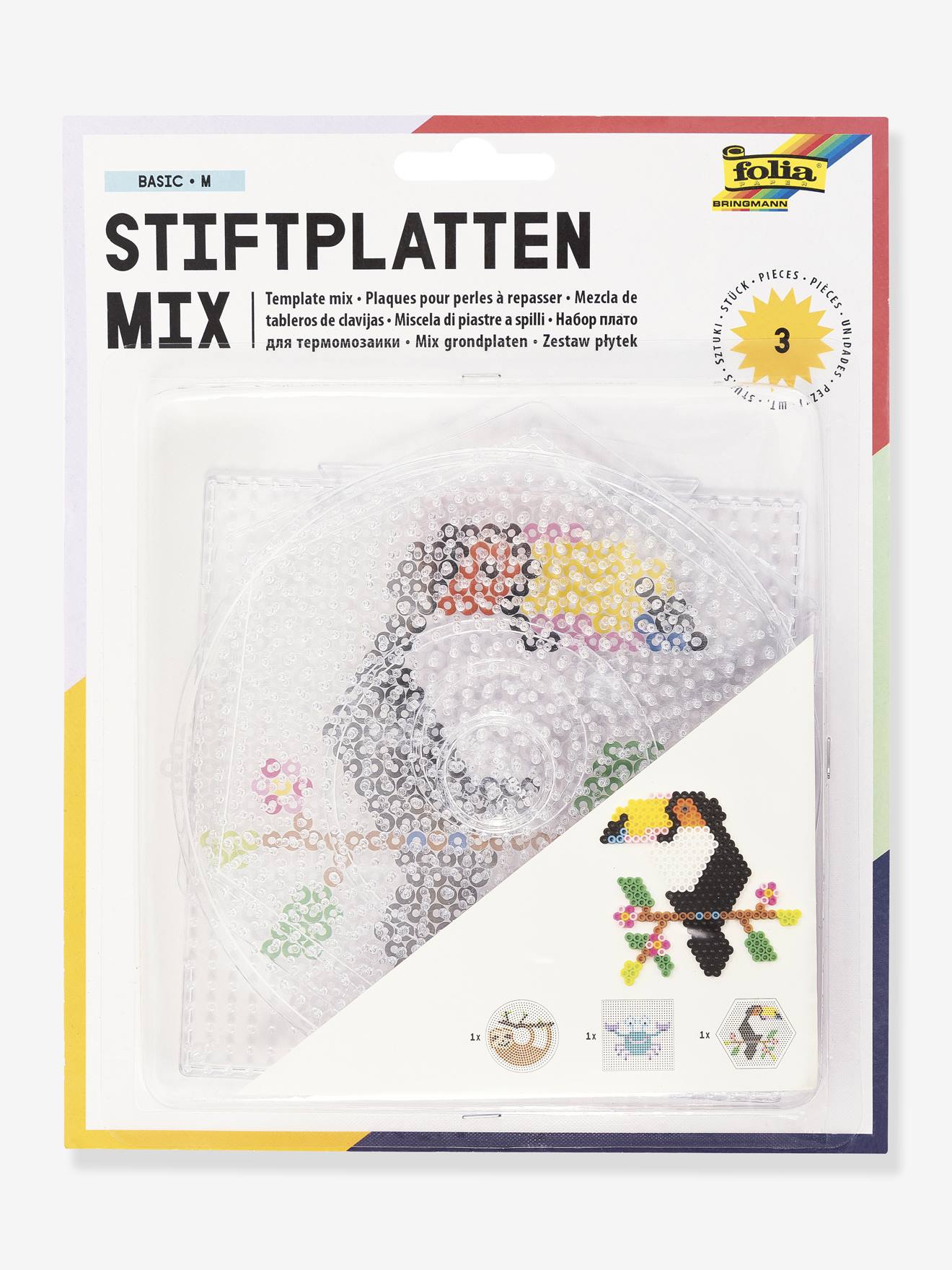 Set of 3 Boards for Iron-On Beads