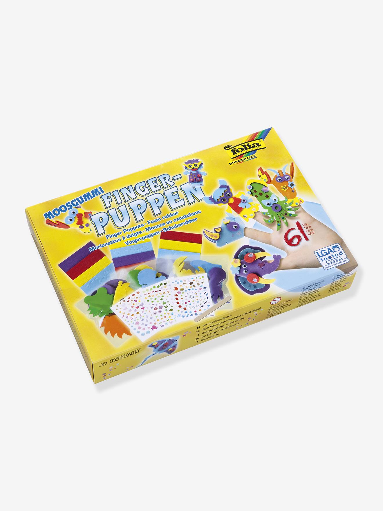 FOLIA Foam Finger Puppet Creative Kit