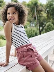 Girls-Ribbed Tank Top for Girls 
