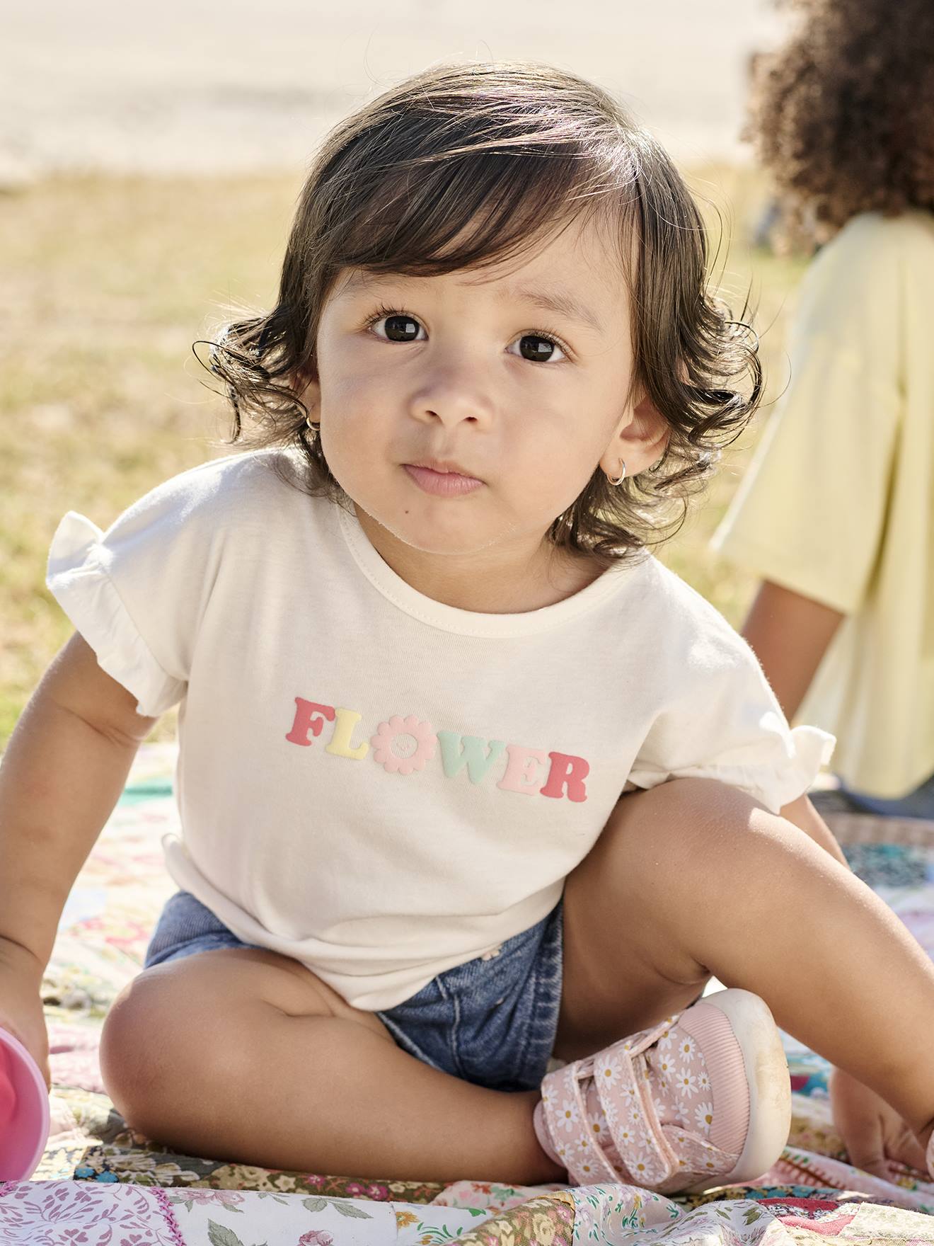 Organic Cotton T-Shirt with Fun Motif