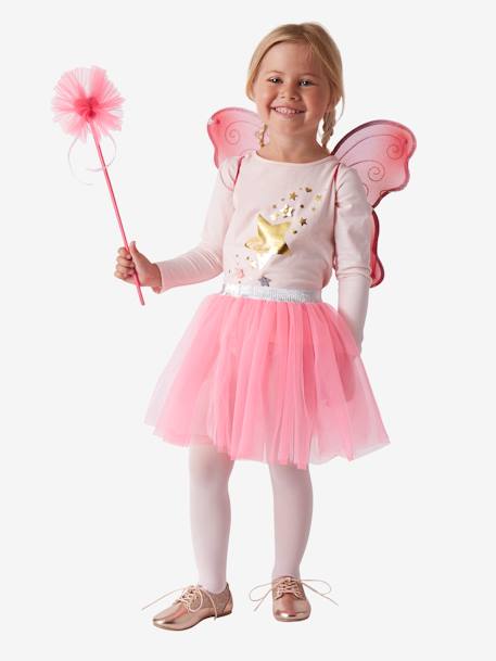 Fairy Costume + Magic Wand Pink 