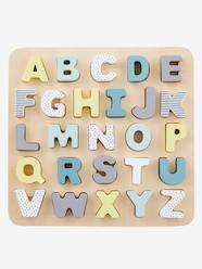 Toys-Educational Games-Puzzles-Wooden Alphabet Puzzle Board - FSC® Certified Wood