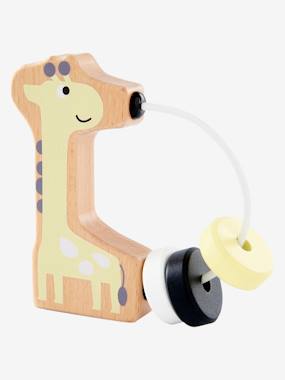 Wooden Giraffe Rattle - FSC Certified multi