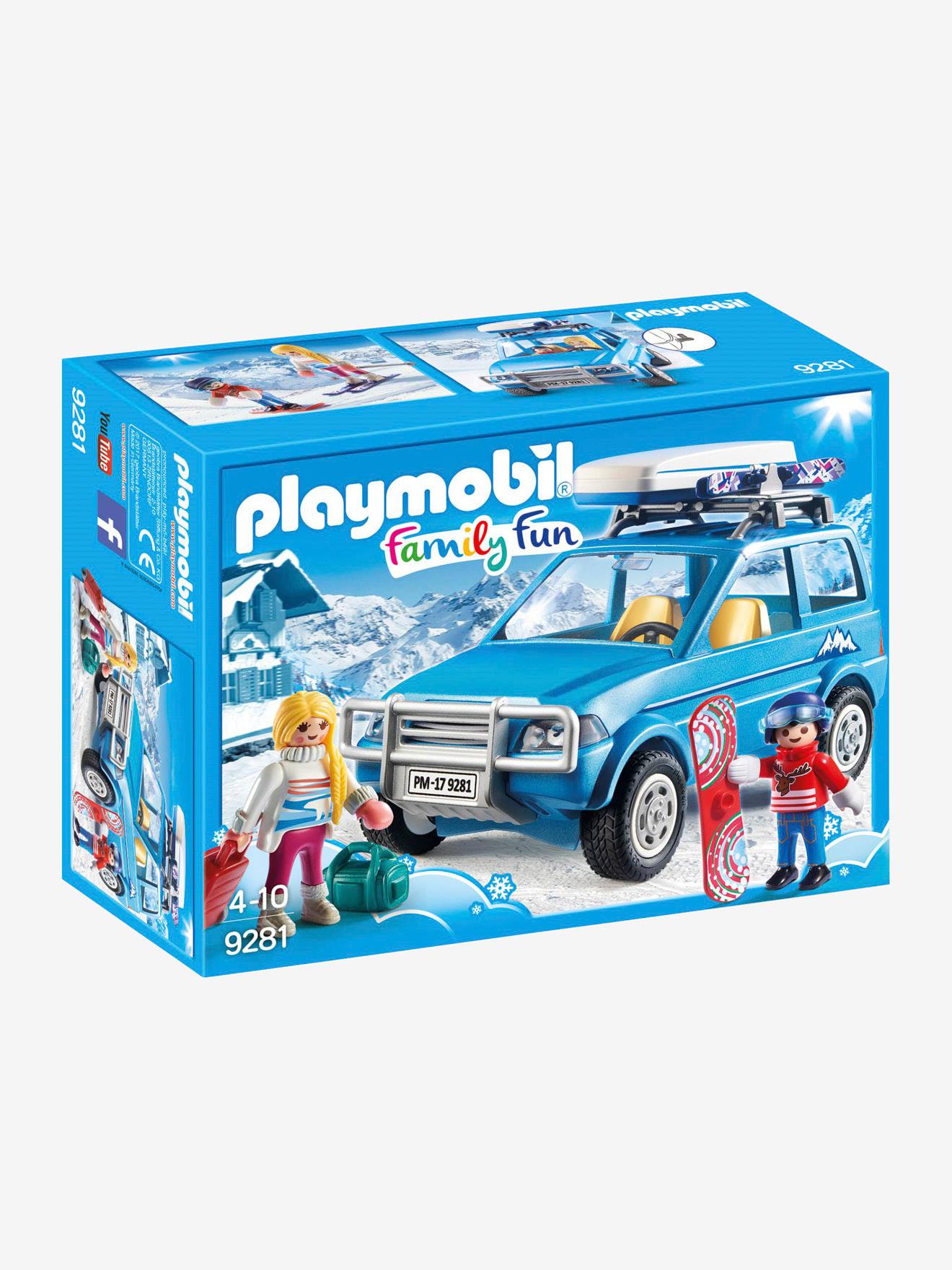 playmobil blue car