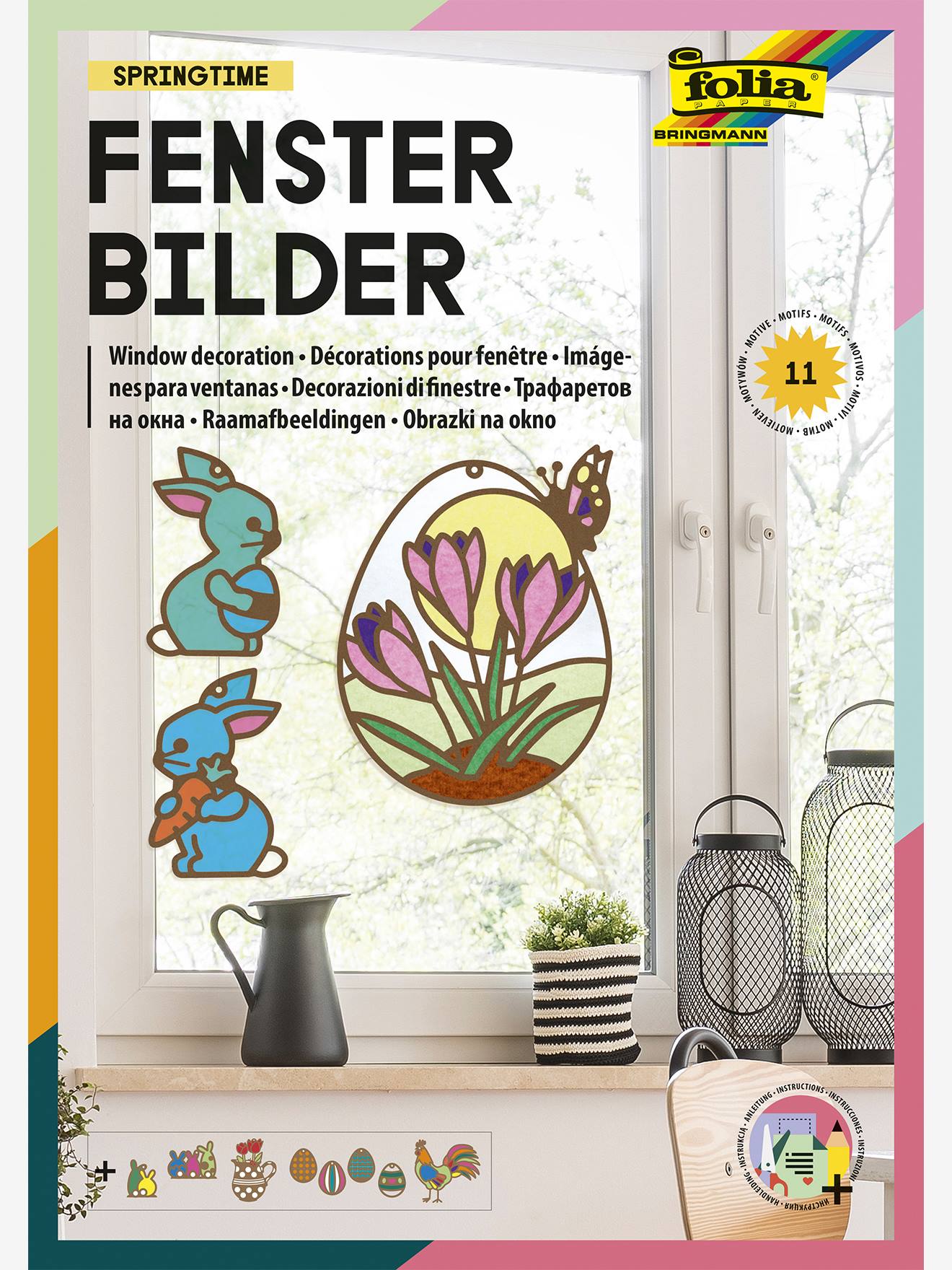 SPRINGTIME Folia 'Window Pictures' Creative Kit