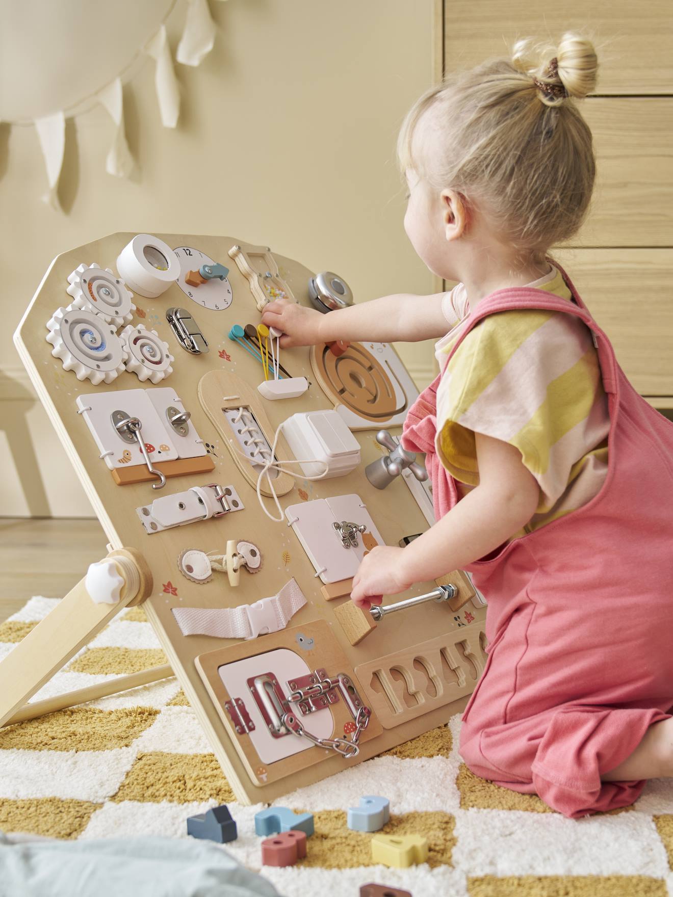 Early-Learning Multi-Activity Board in FSC® Wood wood