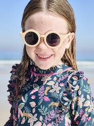 Girls-Round Sunglasses for Children 