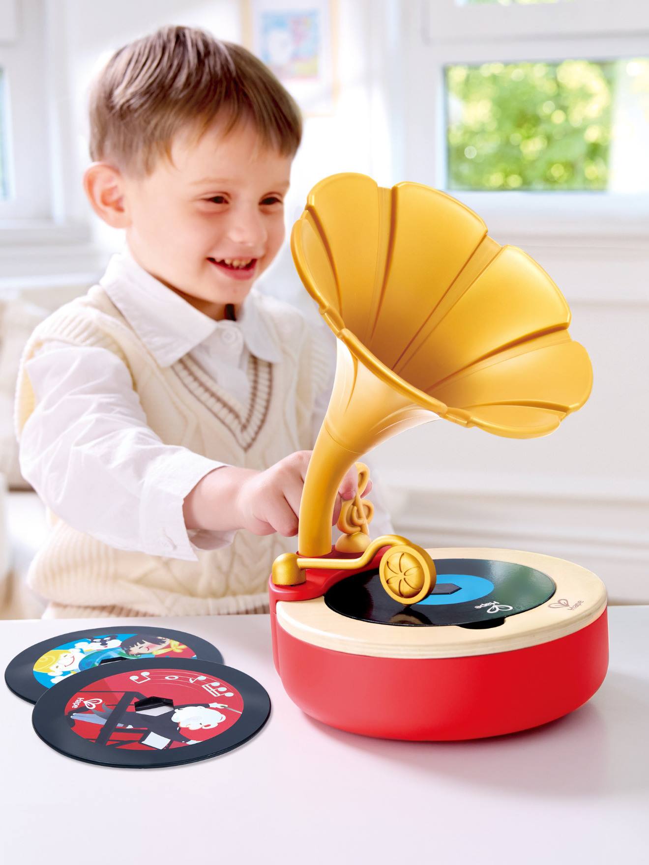 My first HAPE gramophone multicoloured