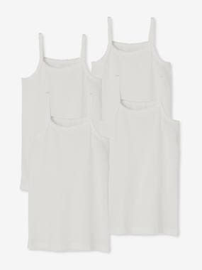 Pack of 4 Girls Vest Tops