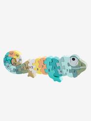 Toys-Wooden Chameleon Number Puzzle