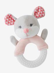 Toys-Cuddly Toys & Rattles-Teether Ring, Mimi Mouse