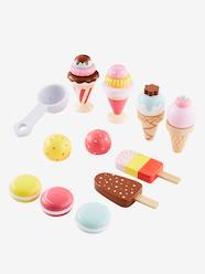 Toys-Role Play Toys-Kitchen Toys-Wooden Ice Cream Set - FSC® Certified