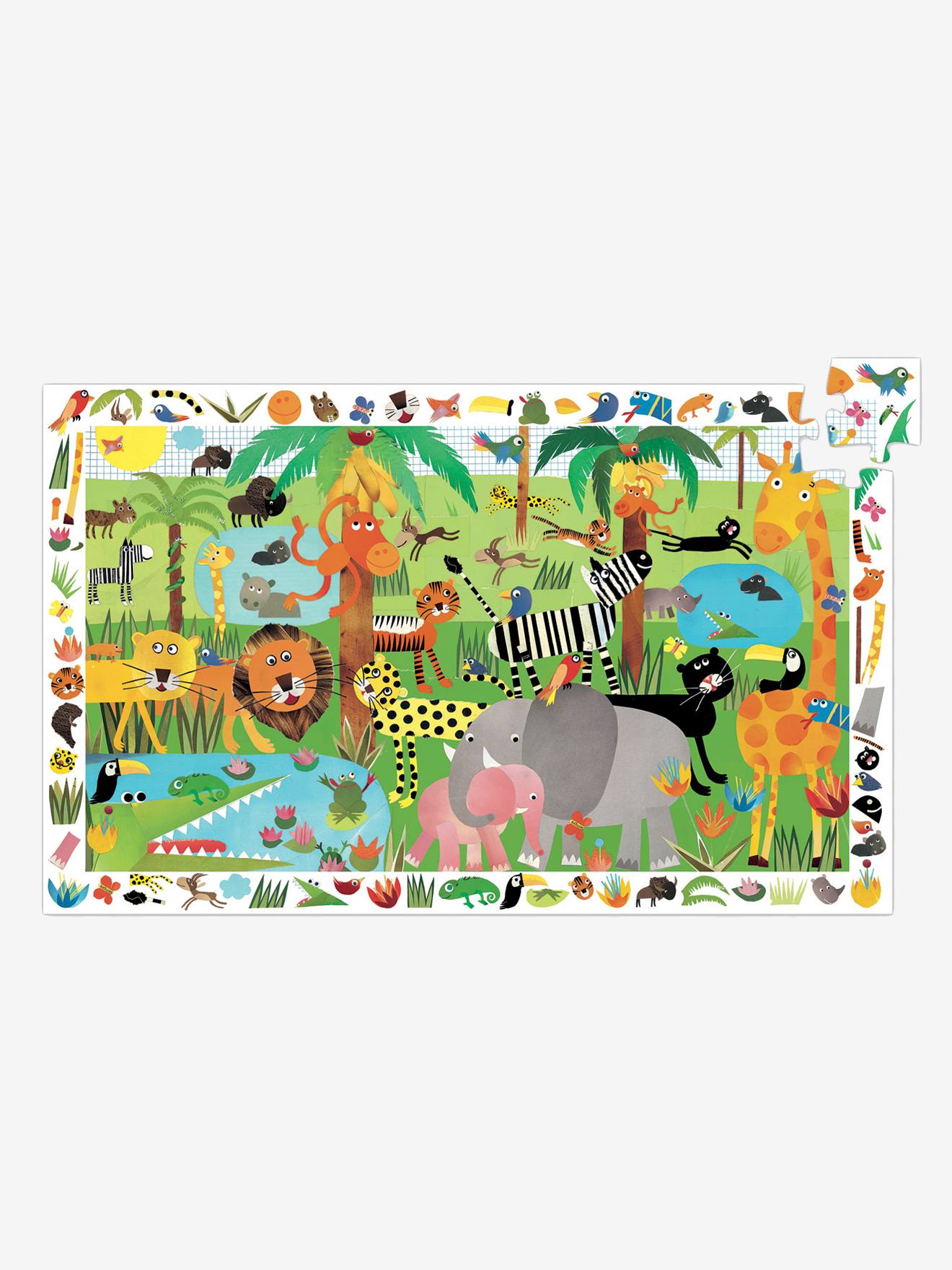 Observation Puzzle The Jungle