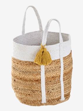 Wicket Basket with Lurex Thread Marguerite