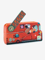Toys-The Fire Truck Puzzle, 16 Pieces, by DJECO