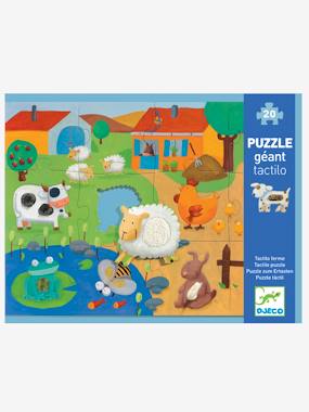 Tactile Farm Puzzle 20 Pieces by DJECO multi