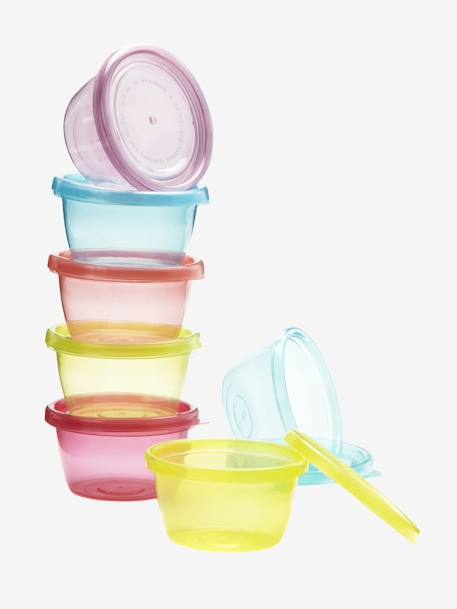 VERTBAUDET Set of 7 Food Storage Boxes Assorted 