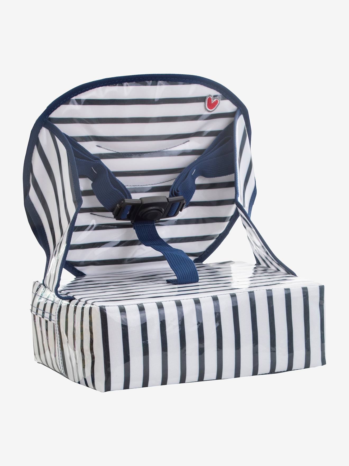 Easy Up Chair Booster , BABY TO LOVE blue dark striped, Nursery