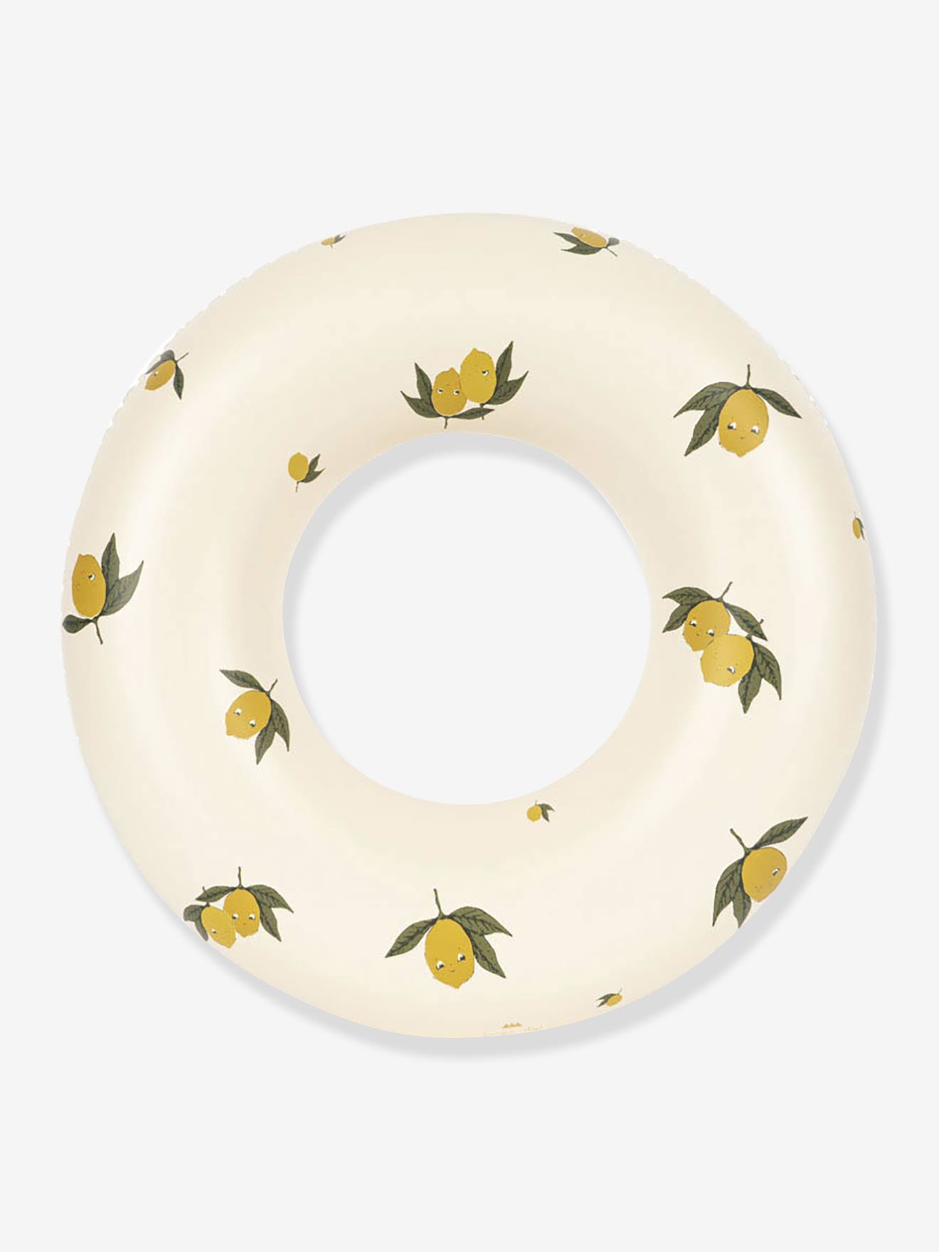 Lemon print KONGES SLOJD beach float ecru