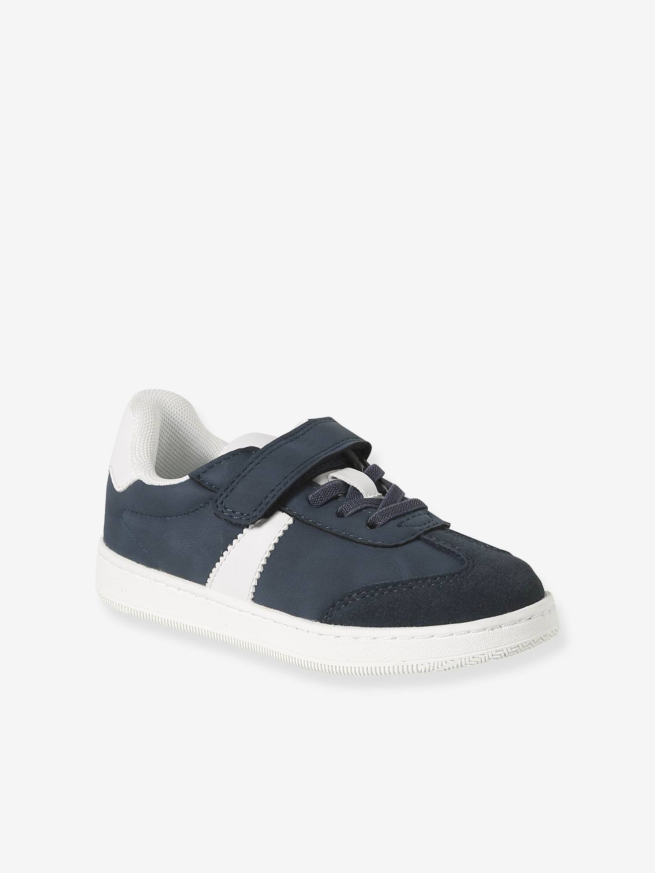 Trainers with Elasticated Laces & Hook-&-Loop Fasteners For Children