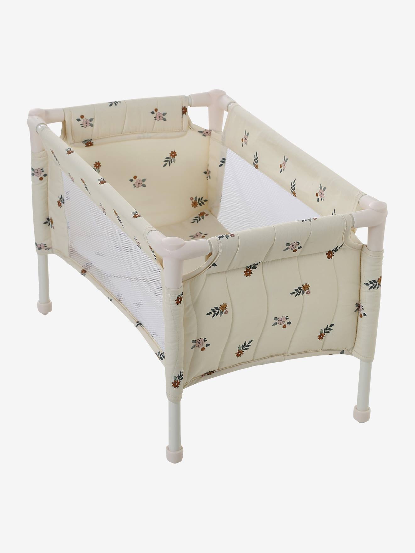 Travel Cot For Baby Dolls ecru