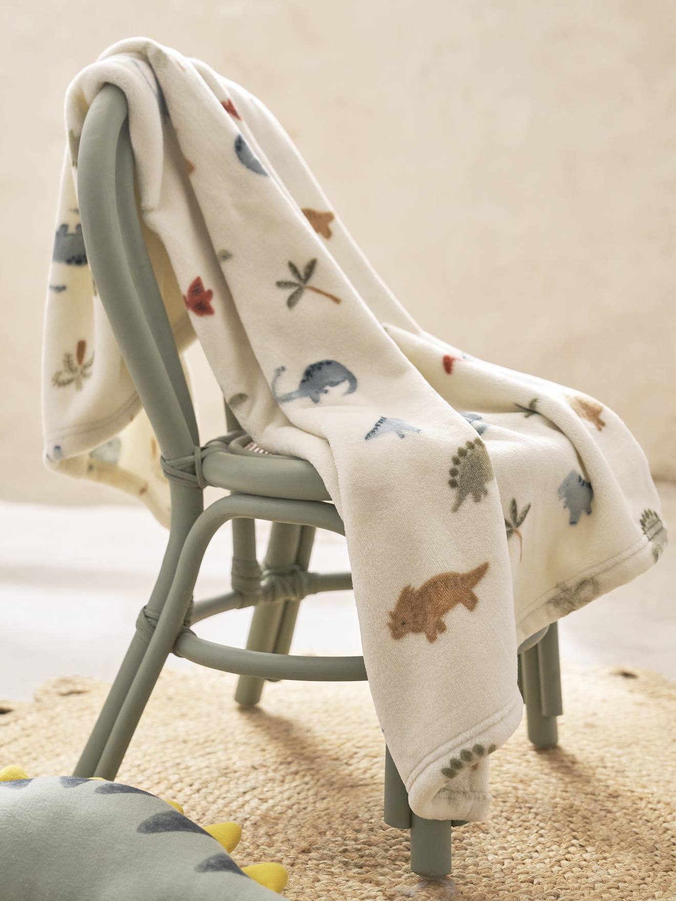 Printed Fleece Blanket multicoloured