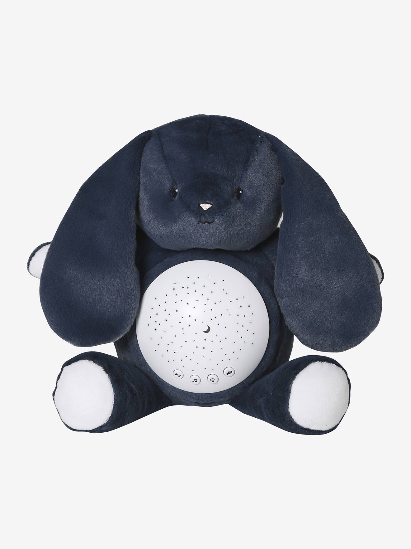 Stars Projecting Fox Night Light denim