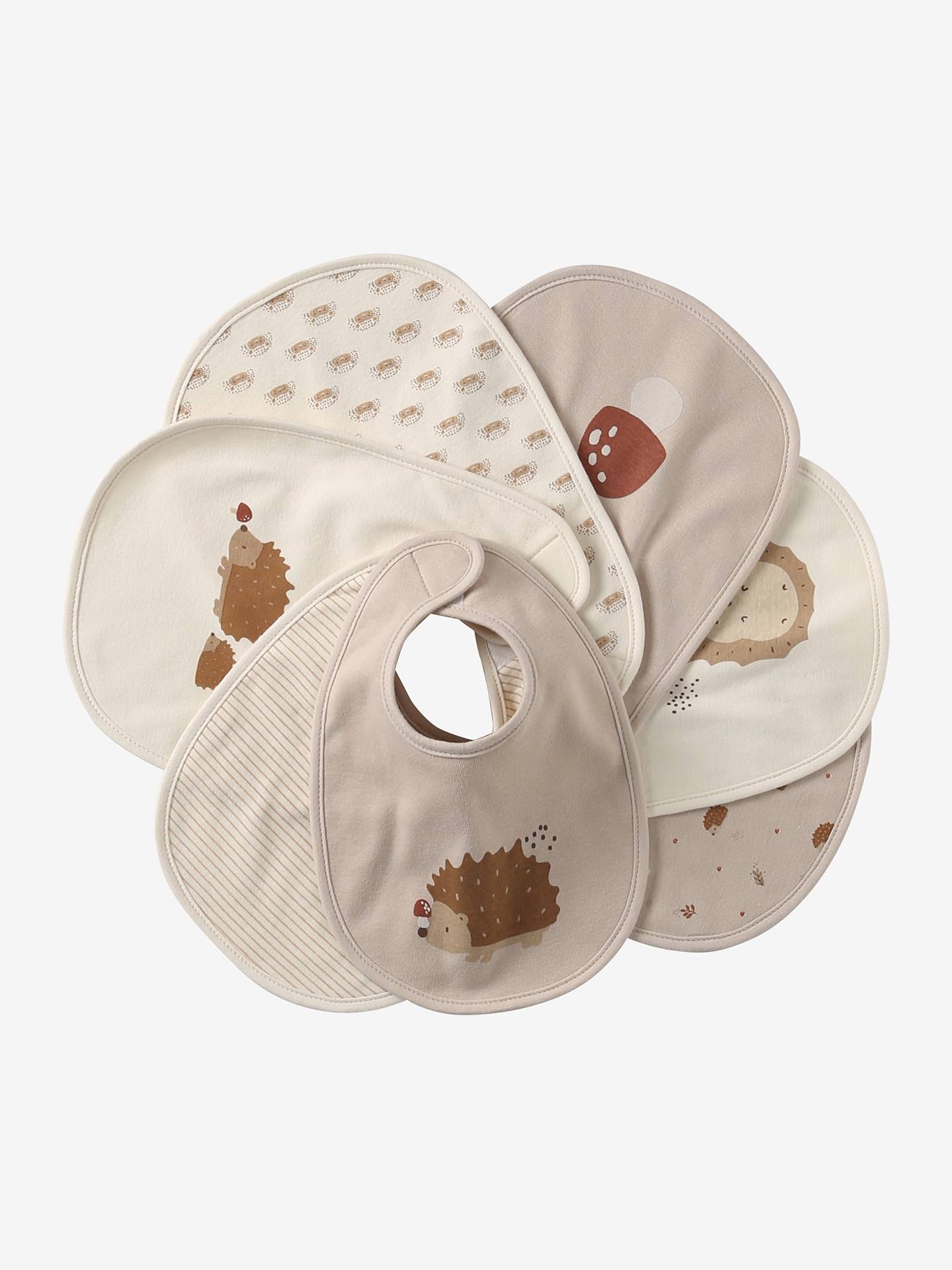 Vertbaudet Newborn Bibs cappuccino
