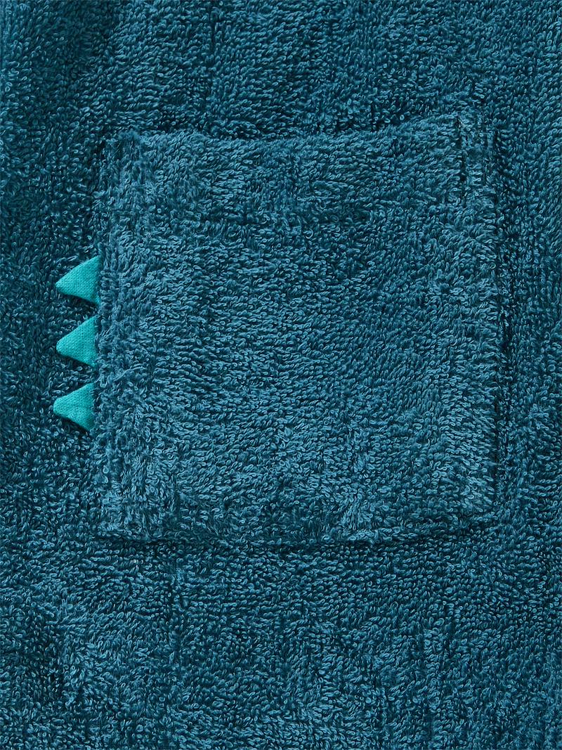 Dinosaur Bathrobe for Babies blue, Bedding & Decor Vertbaudet
