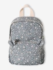 Baby-Floral Backpack, Playschool Special, Adorned with Bear Ears, for Girls